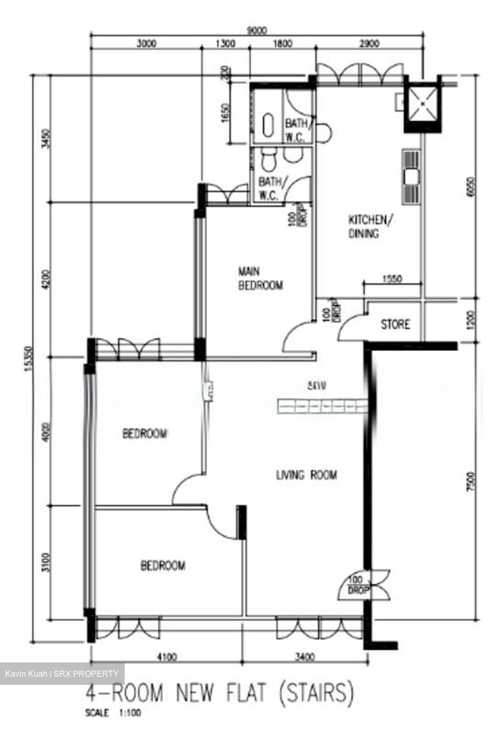 Blk 175 Kebun Baru Link 1 (Ang Mo Kio), HDB 4 Rooms #495826031